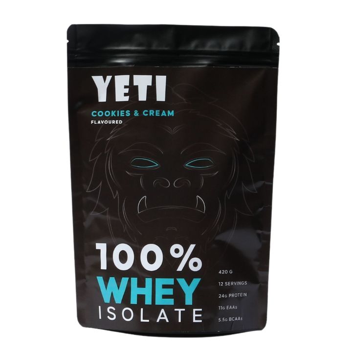 Yeti Whey Protein - Cookies & Cream 420g