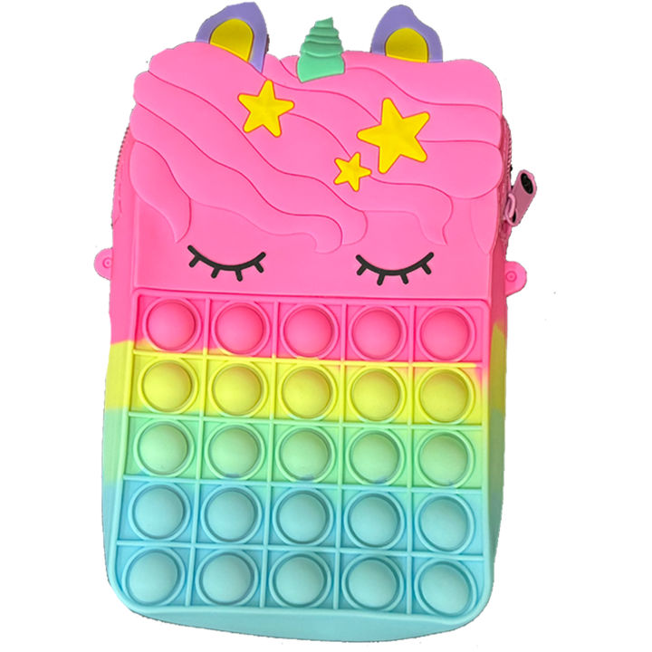 Unicorn%20Pop%20Backpack%20Pop%20It%20Shoulder%20Bag%20(M)%20-%20Multicolor%20-%20Image%202