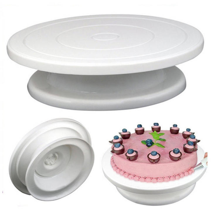 Cake turntable rotation anti lip circular baking tool mold Daraz.lk