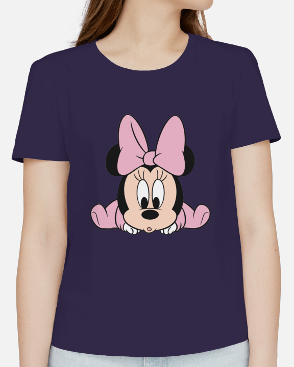 100%25%20Cotton%20Girls%20Cute%20White%20T%20shirt%20Baby%20Minnie%20Mouse%20-%20Image%203