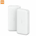 Xiaomi Redmi White Power Bank 20000mAh Powerbank 18W QC3.0 Portable Charger 2 USB Port Battery Pack External xiomi Xiaomi Power Bank Mi Power Bank 20000 mAh. 