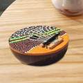 Kalimbas Portable Mbira Handpainted Patterns Exquisite Thumb Piano Music Instrument for Adults. 