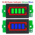 1-8S 1S/2S/3S/4S Single 3.7V Lithium Battery Capacity Indicator Module 4.2V Display Electric Vehicle Battery Power Tester Li-ion. 