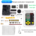 DIY Pixel Game Kit Mini Pixel Game Console with Voice Electronics DIY Soldering Project Practice Solder Learning Set A. 