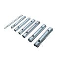 6PC 8-19mm Metric Tubular Box Wrench Set Tube Bar Spark-Plug Spanner Steel Double Ended for Automotive Plumb Repair. 