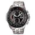 Casio Edifice Black Metal Analog Watch For Men. 
