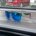 Sunglass Sunglasses Polarized Sunglasses Luxury shades Sunglasses Women Men Unisex Sunglasses Eyewear Fashion Sports Riding Sunglasses Classic Sport UV400 Protected Blue Black Blue Grey Multicolor Frame Mirror Blue Lens. 