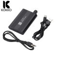KOKKO Portable HiFi Headphone Amplifier 3.5mm Headphone Amp Components With 2-Level Gain Switch For Phones Computers. 