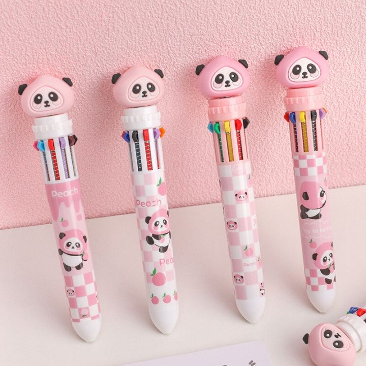 Kawaii%20Peach%20Panda%20Cartoon%20Silicone%2010%20Colors%20Chunky%20Ballpoint%20Pen%20School%20Office%20Supply%20Gift%20Stationery%20-%20Image%204