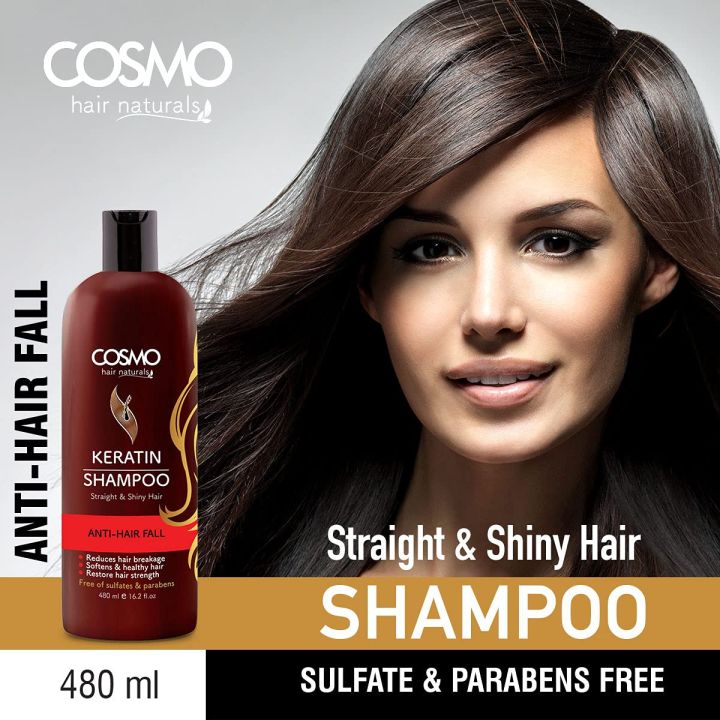 Cosmo%20Hair%20Naturals%20Care%20Keratin%20Shampoo%20for%20Unisex%20480ml,%20Free%20of%20Sulfates%20&%20Paraben%20-%20Image%202