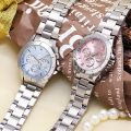 Nary Women's Fashion Watches Waterproof Diamond Classic Casual Quartz Wristwatches Top Luxury Brand Ladies Watch. 