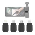Phone Converter for DJI OSMO Pocket 2 Handheld Gimbal IOS USB-C Type-C To Micro-USB Adapter Android Phone Connector Spare Parts. 
