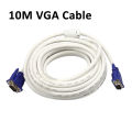 VGA Cable 10m - White. 