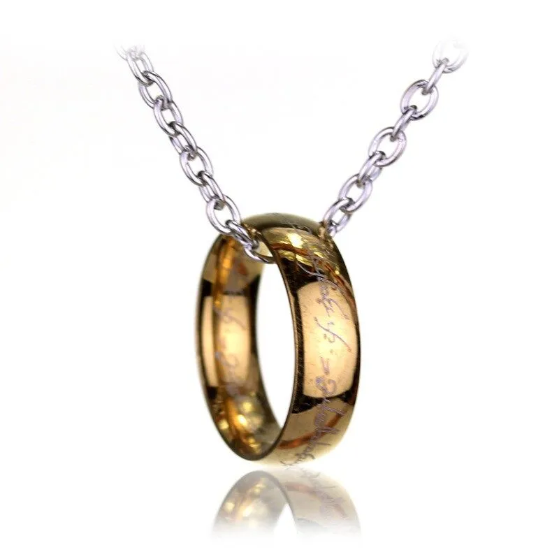 Lord the Rings Ring Necklace Hobbit Daraz .bd