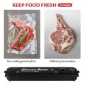 High Quality Vacuum Sealer Machine Air Sealing System for Food Preservation Dry & Moist Food Modes, Easy to Clean, Compact Design, Safety Certified/UL Safe.. 
