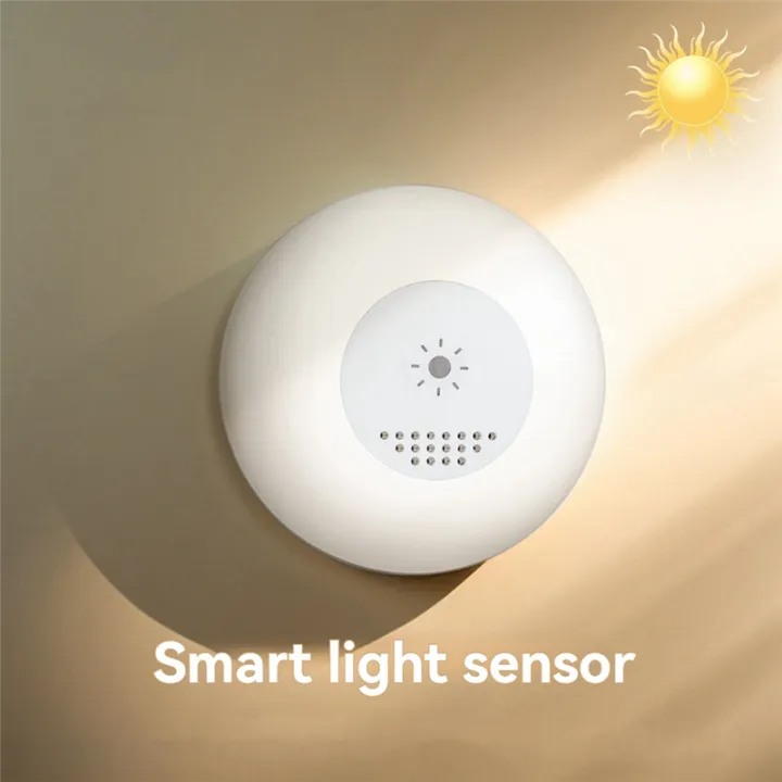 Smart Light Sensor Tuya Smart Home Zigbee Light Sensor Device App ...