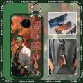 protective Cute Phone Case For Nokia C20 Plus Wristband ring Cartoon Anti-dust Fashion Design Kickstand Shockproof. 