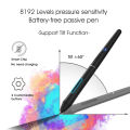 VEIKK VK1060PRO Graphic Tablet Digital Drawing Pad Pen Tablet with 8192 Tilt function Passive Pen. 