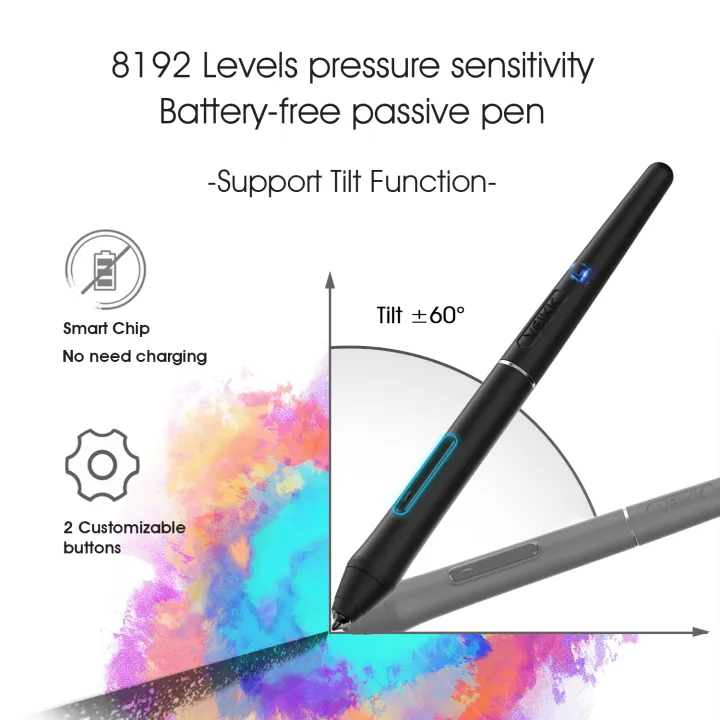 VEIKK%20VK1060PRO%20Graphic%20Tablet%20Digital%20Drawing%20Pad%20Pen%20Tablet%20with%208192%20Tilt%20function%20Passive%20Pen%20-%20Image%205