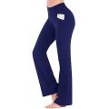 【HUT】 Fashion Womens Sexy Yoga Pants High Waist Cross Wide Leg Solid Color Exercise Yoga Pants 2024. 