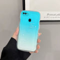 AnDyH For OPPO A7 A5S A12 A11K A7X AX7 F9 Pro Realme 2 Pro Case Shockproof Gradient Color Soft Silicone Cute Phone Case. 