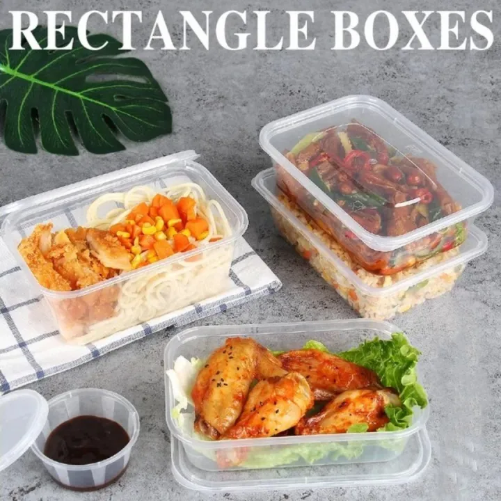 5/10/15/25/50pcs%201000ml%20Transparent%20Food-grade%20Rectangular%20Plastic%20Lunch%20Box%20And%20Fresh-keeping%20Container%20With%20Lid%20For%20Kitchen%20Foods%20Vegetable%20Fruits%20&%20Salads%20Etc...%20-%20Image%206