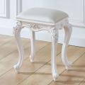 European-Style American Dressing Table Stool Makeup Stool Soft Bag Small Square Stool Home Chair Nail Stool45cm High Dining Stool. 