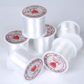 0.2-0.8mm NO Elasticity Transparent Non-Stretch Line Wire Nylon String Beading For Making Necklace Bracelet DIY. 