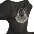 【ThinkWay】Retro Bohemian Style Tassel Indian Earrings For Women Orecchini Jewelry Gypsy Ladies Jhumka Earrings Anniversary. 