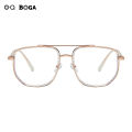 OQ BOGA 4 Styles Unisex Fashion Anti Blue Light Proof Radiation Computer Glasses Women Men Eye Protection Irregular Frame Full Rim Eyewear. 