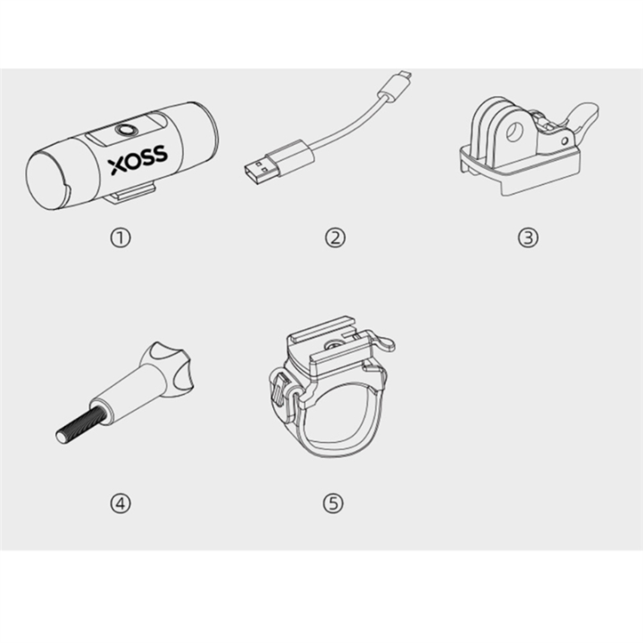 XOSS%20Bike%20Headlight%20for%20Night%20Riding%20USB%20Rechargeable%20with%205%20Modes,%20for%20Road,%20Mountain%20-%20Image%204