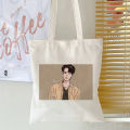 F4 THAILAND Canvas Tote Bag Girls Shopper Shoulder Bags Tuisyen Sekolah Tuition Bag - Bright Win Dew Nani Tontawan. 