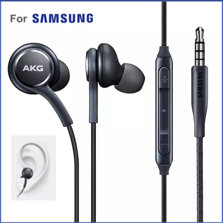 FREE SHIPPING & WARRANTY - High Quality Samsung AKG Earphone with Mic