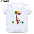 2020 New Summer Baby Boys T shirt Curious George Cartoon Print Kids T-Shirts Funny Monkey Children Girls Tops Clothes. 