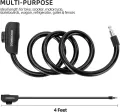 ROCKBROS Bicycle Lock 1.2m Portable Anti-theft Cycle Lock MTB Road Cycling Cable Lock Motorcycle Vehicle Electric Bicycle Accessories. 