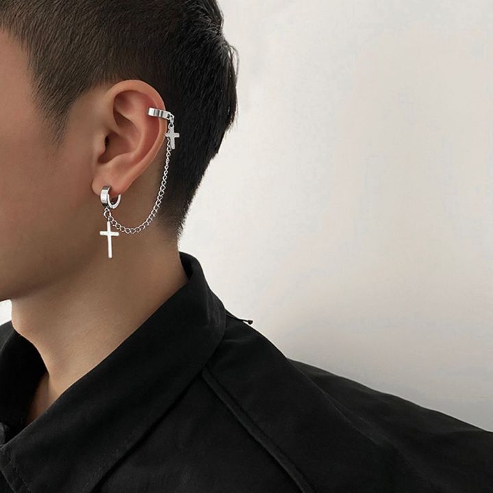 %E3%80%90Miga%20Plaza%E3%80%91Earings%20for%20men%20hikaw%20for%20boys%20Unisex%20Non-Piercing%20Earring%20Cross%20Clip%20Earring%20Men%20Ear%20Cuff%20Fashion%20Jewelry%20Fake%20Earring%20-%20Image%206