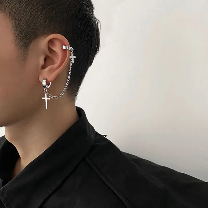 %E3%80%90ZOSR%E3%80%91Earings%20for%20men%20hikaw%20for%20boys%20Unisex%20Non-Piercing%20Earring%20Cross%20Clip%20Earring%20Men%20Ear%20Cuff%20Fashion%20Jewelry%20Fake%20Earring%20-%20Image%206