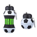 Fold Water Bottle Cups Mug Outdoor Sports Football Baseball Tennis Golf School Leakproof Portable Kids Water Bottle CVFHHH. 