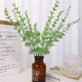 12PCS Artificial Eucalyptus Leaves Simulated Green Leaf Branches Wedding Party Garden Table Decoration Home Decor Plants. 