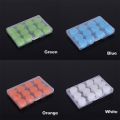6 Pairs Reusable Hearing Protect Sleeping Snoring Insulation Anti-noise Ear Plugs Soft Silicone Earplugs Noise Reduction Waterproof Earbud. 