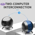 BLUETOOTH PORTABLE MINI SPEAKERS ALARM CLOCK Mini Wireless Bluetooth Speaker Double-stranded Magnetic Horn Super Bass Stereo Portable Subwoofer Speaker. 
