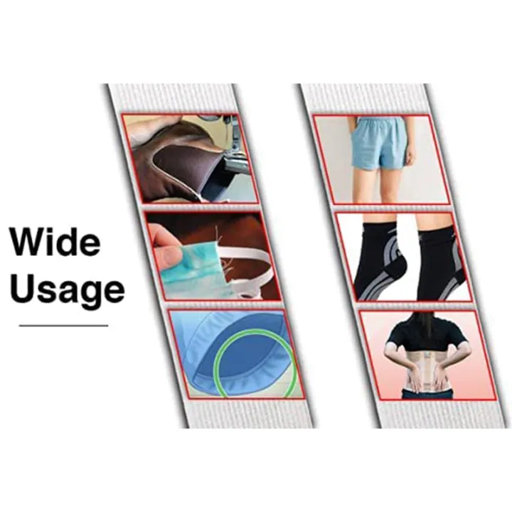 White%20Sewing%20Elastic%20Band%2040M%203/4%20Inch%20Knit%20Elastic%20Spool%20Heavy%20Stretch%20High%20Elasticity%20Strap%20Material%20for%20Sewing%20Crafts%20Durable%20Easy%20to%20Use%20-%20Image%203