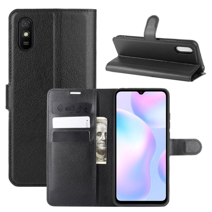 Redmi%209A%20Case%20Mobile%20Back%20Cover%20for%20Xiaomi%20Redmi%209A%20Cover%20Phone%20Case%20Stand%20Card%20Slot%20Holder%20Wallet%20Soft%20Case%20Flip%20Book%20Cover%20-%20Image%206