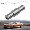 10mm Check Valve Brake Servo Booster No Return Inline One Way Valve Non Return Valve Vacuum Hose Aluminum Valve. 