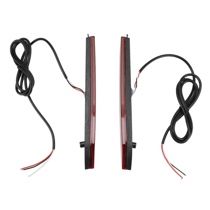 Led Car Rear Bumper Reflector Tail Brake Light Bar(Two Functions ...