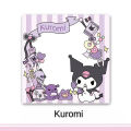 【ZOSR】Colnes Sweetheart Sticky Notes Cute Handbook Notepad High Appearance Kuromi Cinnamon Melody Memo Notes. 
