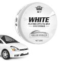 LibiHot Selling White Car Wax Polish For Scratches White Automotive Solid Wax Paste Car Scratch Remover Supplies For White SUV/Car/RV Metal Logo. 