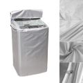 Roller/Pulsator Washing Machine Dryer Dust Cover Washing Machine Lid Adjustable Waterproof Waterproof Cover Dustproof Sun with Zipper Protective Cover Home. 
