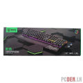 Deiog M105 Wired Mechanical Gaming Keyboard With Durable Blue Switches & RGB Lighting. 