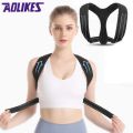 AOLIKES Back Posture Corrector Protective Band Adjustable Humpback Orthosis Straight Back Belt Back Fix Shoulder Corset Support. 